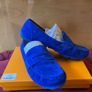 New Cynthia Rowley Blue Flats Sleek Slip-On Design